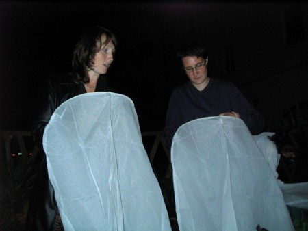 Létající přání svatba